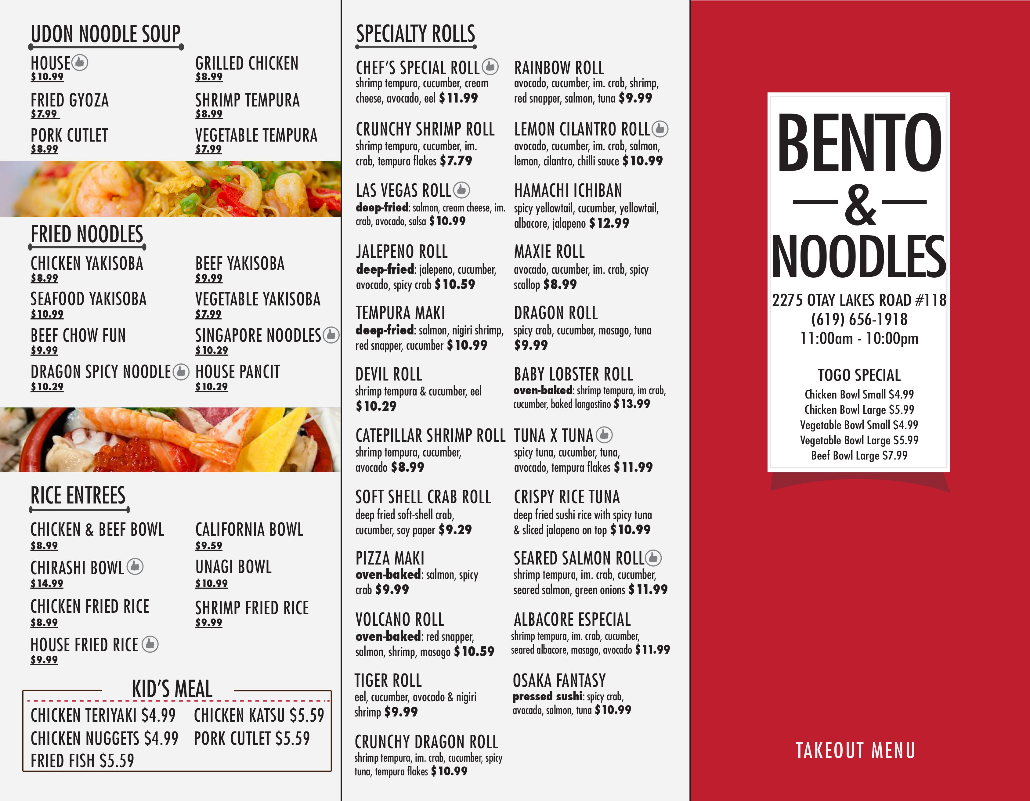 About Bento & Noodles